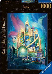 Ravensburger 1000pc - Disney Castles - Ariel Puzzle