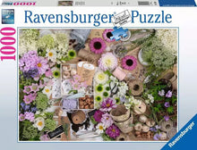 Ravensburger 1000pc - Splendid Flower Love Puzzle