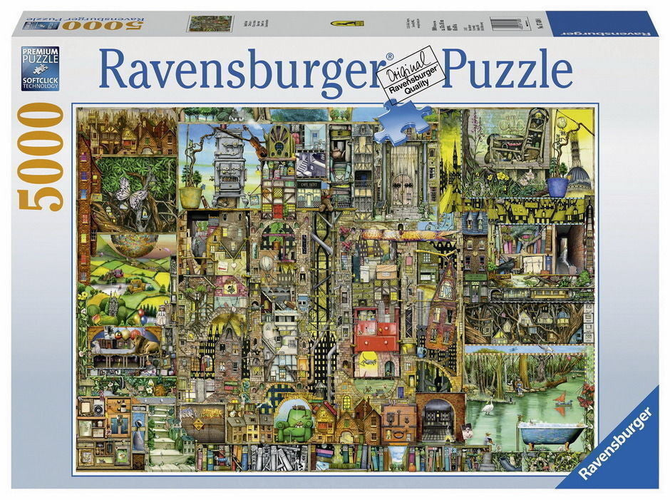 Ravensburger 5000pc - Colin Thompson Bizarre Buildings Puzzle