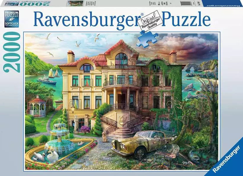 Ravensburger 2000pc - Now & Then, Cove Manor Echoes Puzzle