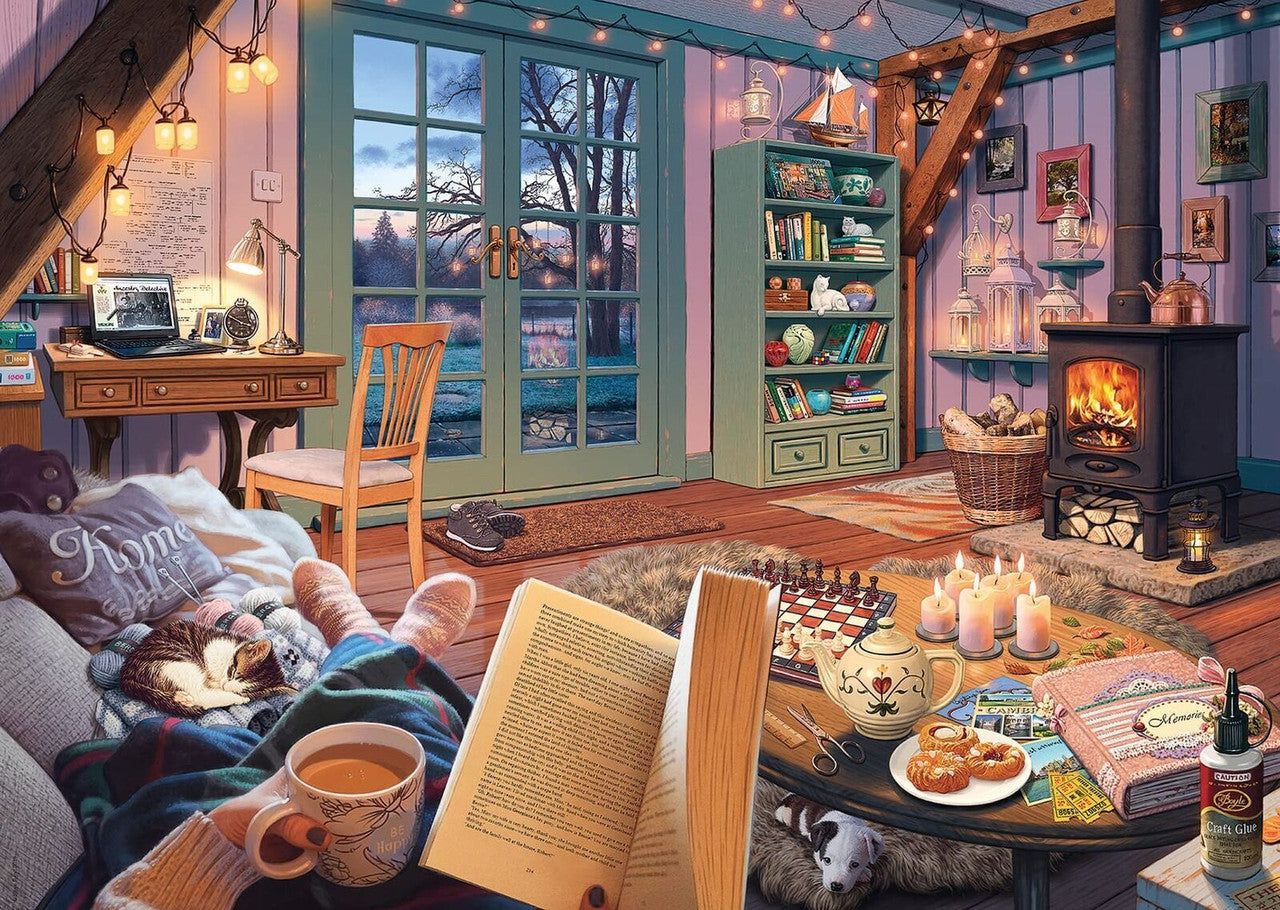 Ravensburger 300pc - Cozy Retreat Large Format Puzzle