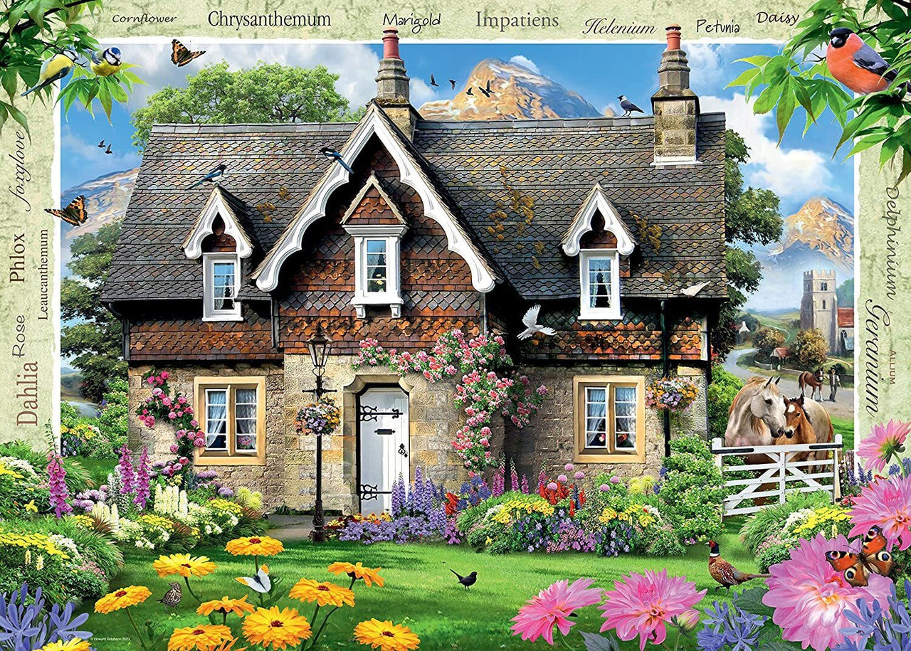 Ravensburger 1000pc - Hillside Cottage Puzzle