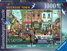 Ravensburger 1000pc - Riverside Town Puzzle