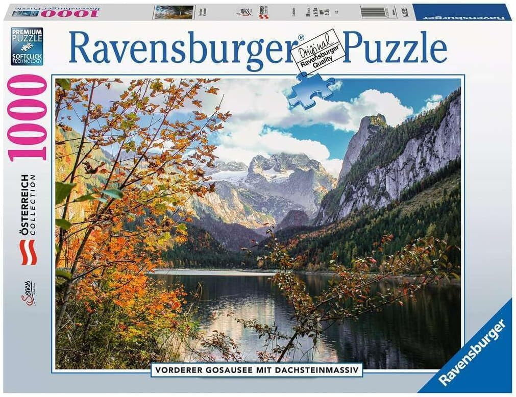 Ravensburger 1000pc - Vorderer Gosausee Lake, Austria Puzzle