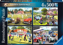 Ravensburger 4 x 500pc - Favourite Pastimes Puzzle