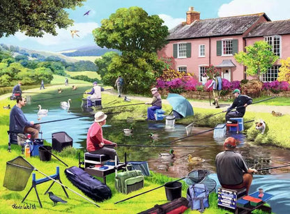 Ravensburger 4x500pc - Happy Days No7 Favourite Pastimes Puzzle