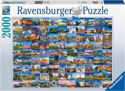 Ravensburger 2000pc - 99 Places in Europe Puzzle