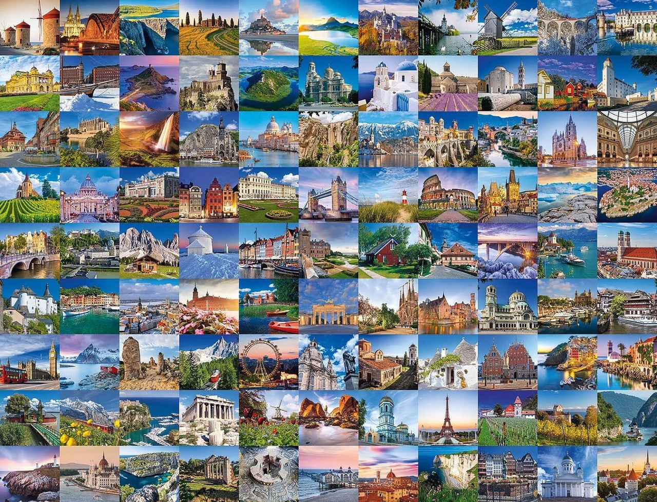Ravensburger 2000pc - 99 Places in Europe Puzzle