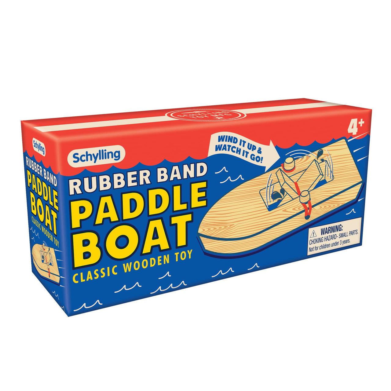 Schylling - Wooden Paddle Boat
