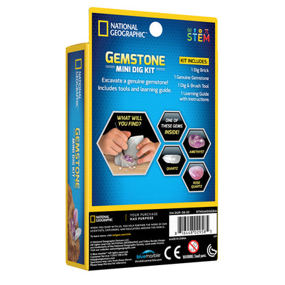 National Geographic - Gemstone Mini Dig Kit