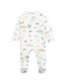 Fox & Finch - Bug Print Long Sleeve Onesie (sizes 000-0)
