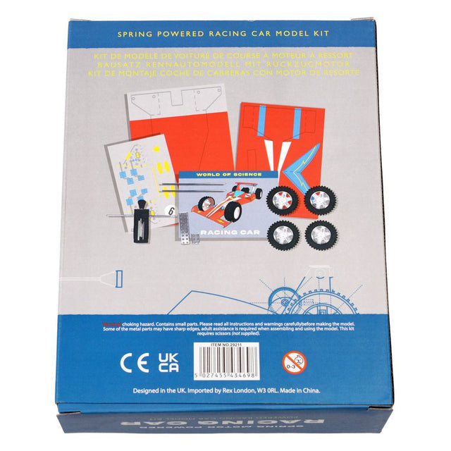 Rex London - Make Your Own Spring Motor-Powered Racing Car