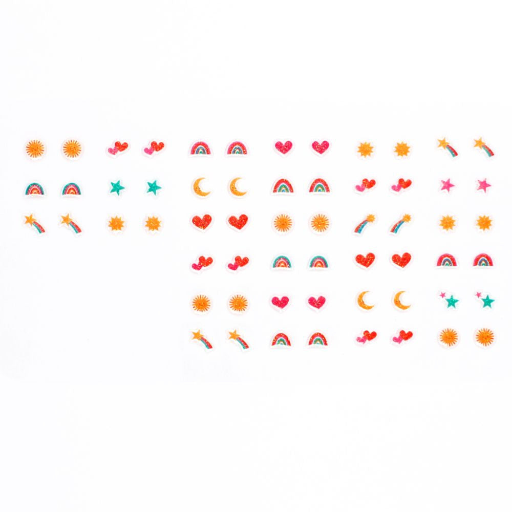 Rex London - Stick on Earrings – Cosmic Love