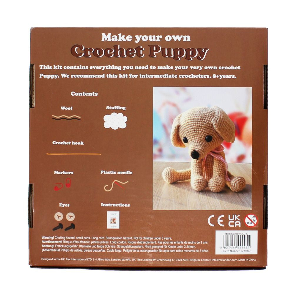Rex London Make Your Own Crochet - Puppy