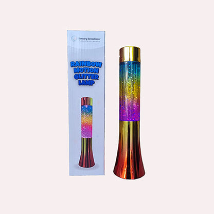 Sensory Sensations - Rainbow Motion Glitter Lamp