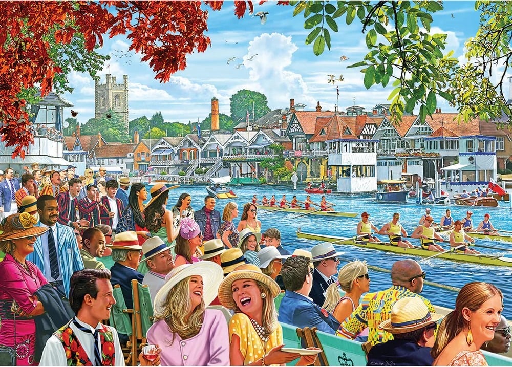 Gibsons 1000pc - Rowing At The Regatta Puzzle