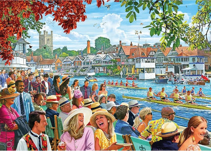 Gibsons 1000pc - Rowing At The Regatta Puzzle