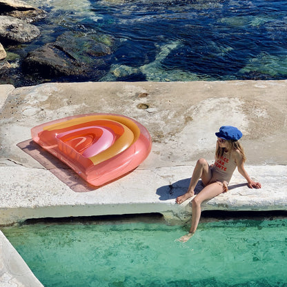 Sunnylife - Float Away Lie On Rainbow - Peachy Pink