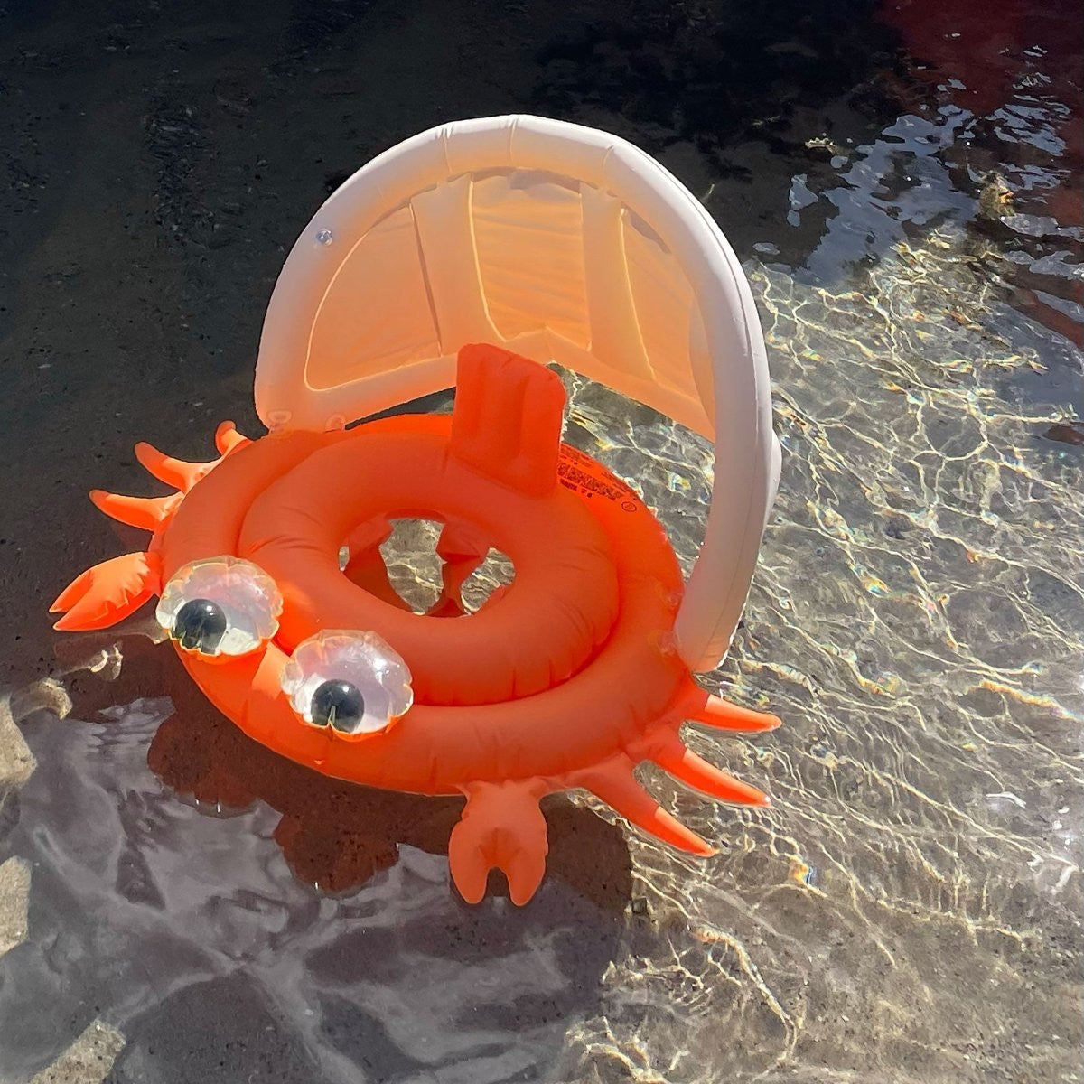 Sunnylife Baby Float - Sonny the Sea Creature Neon Orange