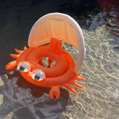 Sunnylife Baby Float - Sonny the Sea Creature Neon Orange