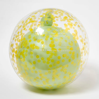 Sunnylife - 3D Inflatable Beach Ball - Cookie the Croc Light Khaki