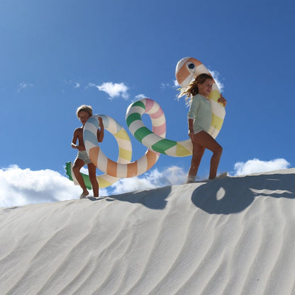 Sunnylife - Giant Inflatable Noodle - Poolside Sorbet Stripe