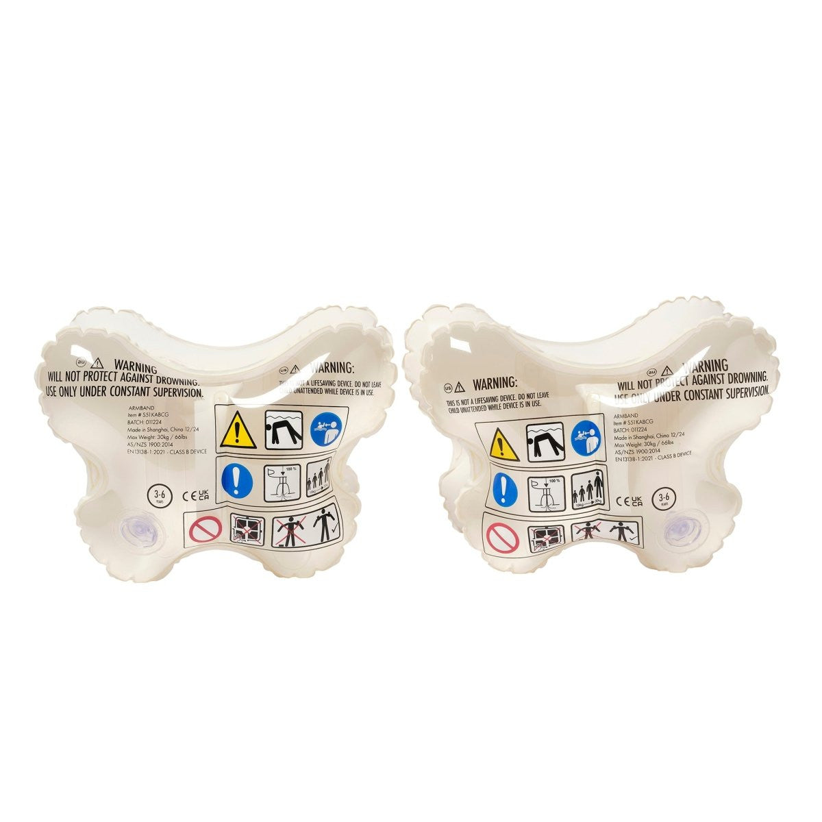 Sunnylife - Kids Inflatable Arm Bands - Cotton Candy