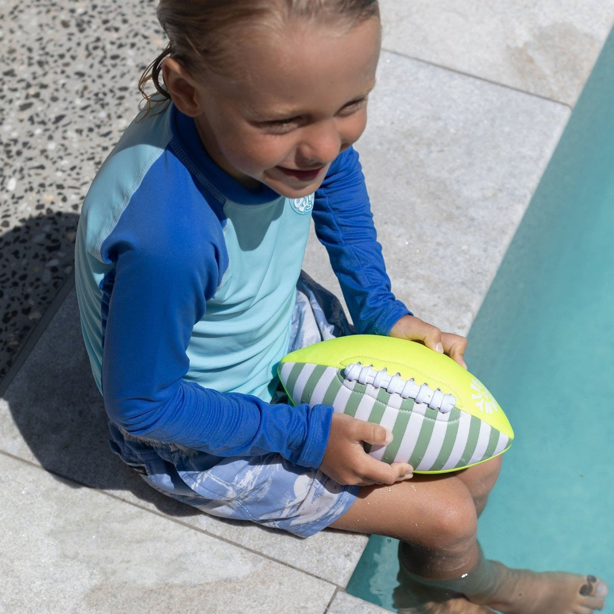 Sunnylife - Neoprene Football - Tides Out