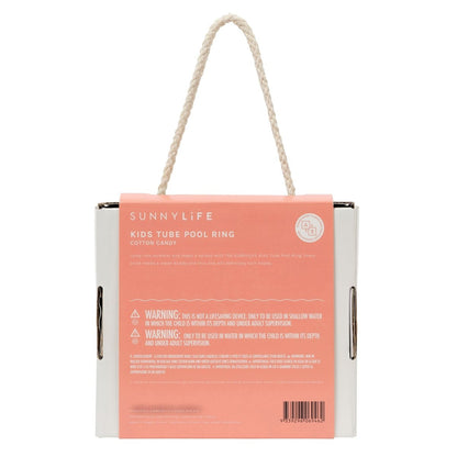 Sunnylife - Kids Tube Pool Ring - Cotton Candy
