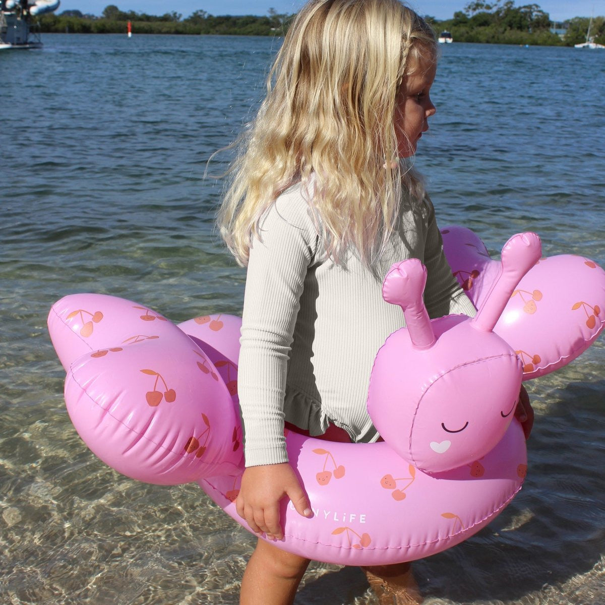 Sunnylife - Kids Tube Pool Ring - Cotton Candy