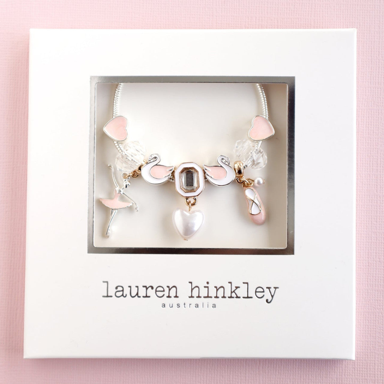 Lauren Hinkley - Swan Lake Ballet Charm Bracelet