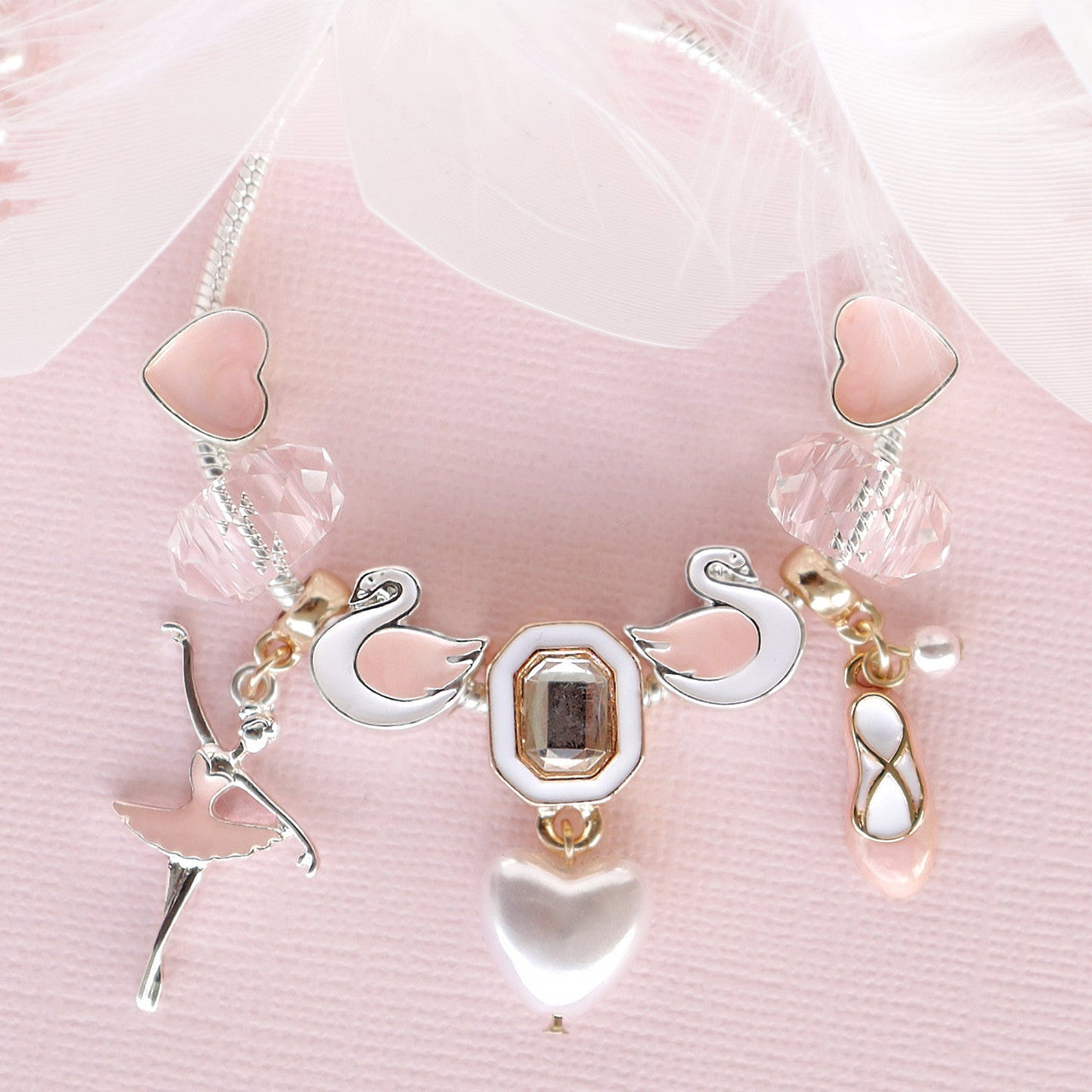 Lauren Hinkley - Swan Lake Ballet Charm Bracelet
