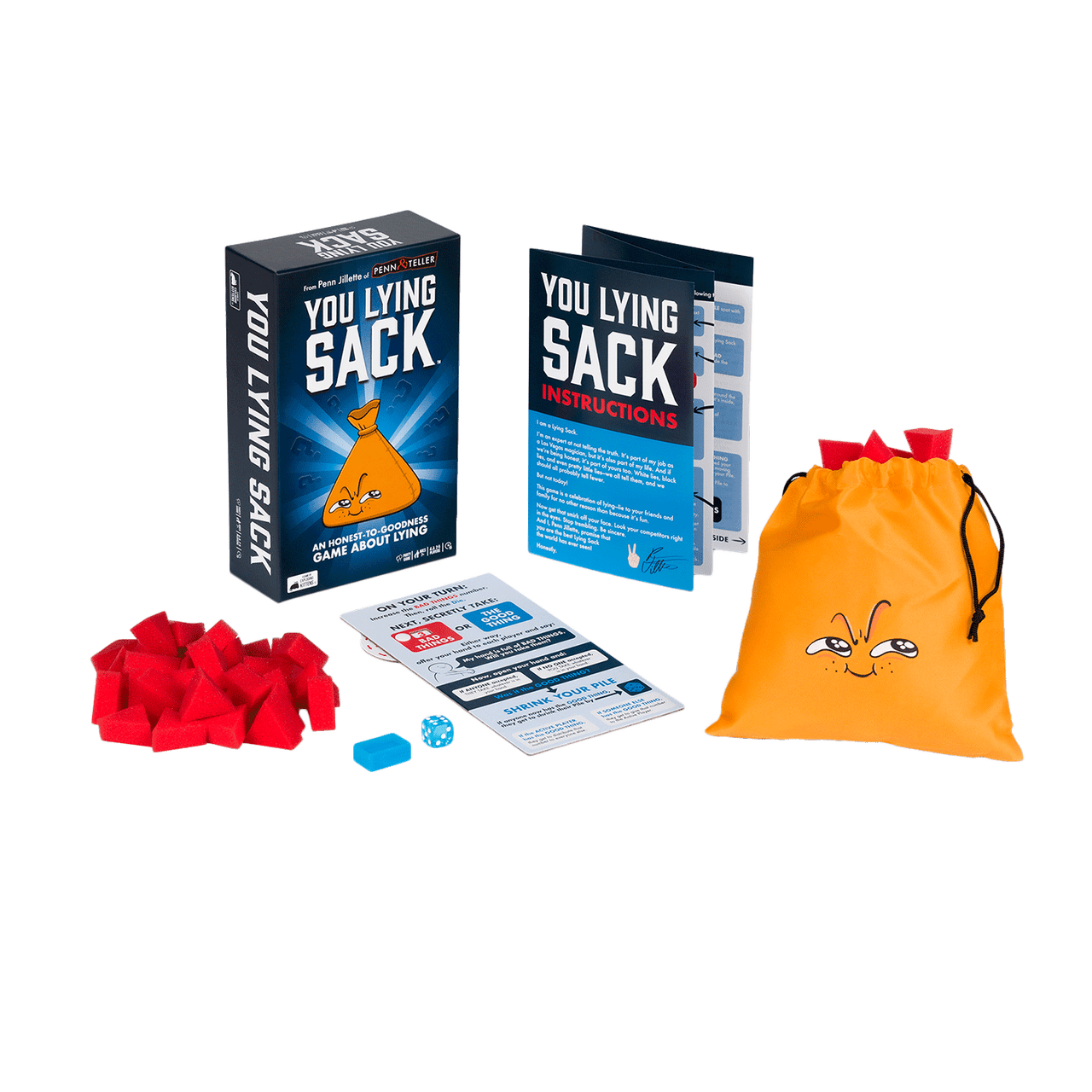You Lying Sack Card Game