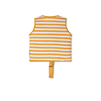 Swim Essentials - Kid's Swim Vest - Orange/White Striped Lion 3-6yrs