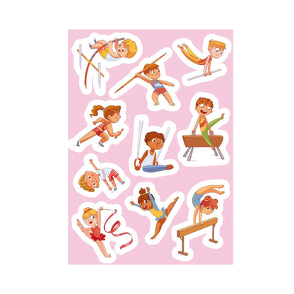 Sassi Stickers & Activities Book Sports featuring 24 activity pages with sports-themed colouring, puzzles, games and 60 colourful stickers