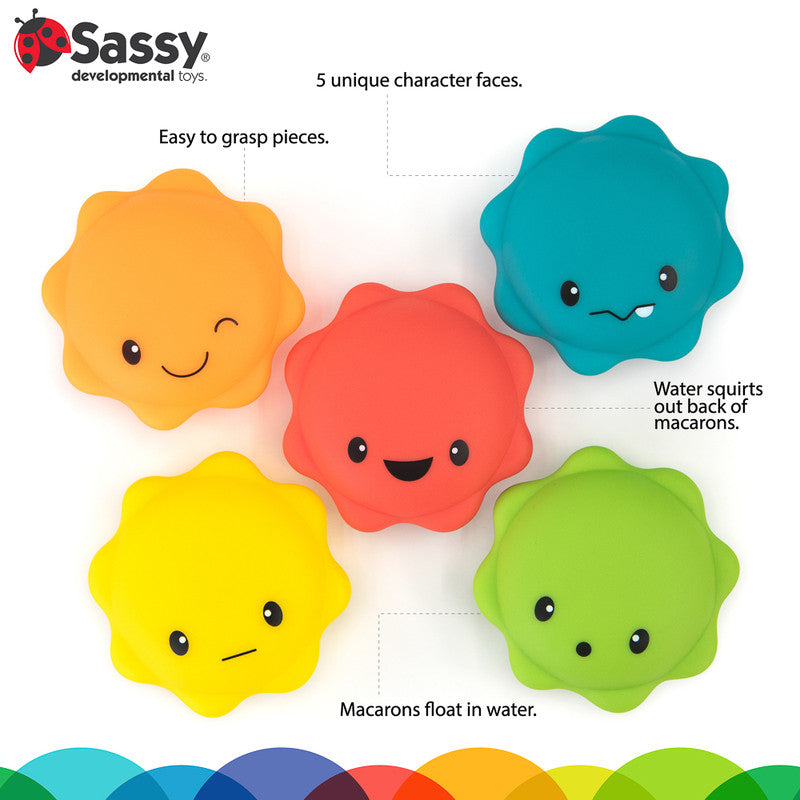 Sassy Baby - Macaron Water Squirters