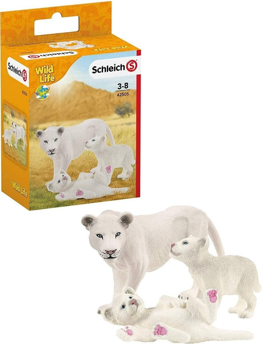 Schleich Wild Life - Lion Mother with Cubs