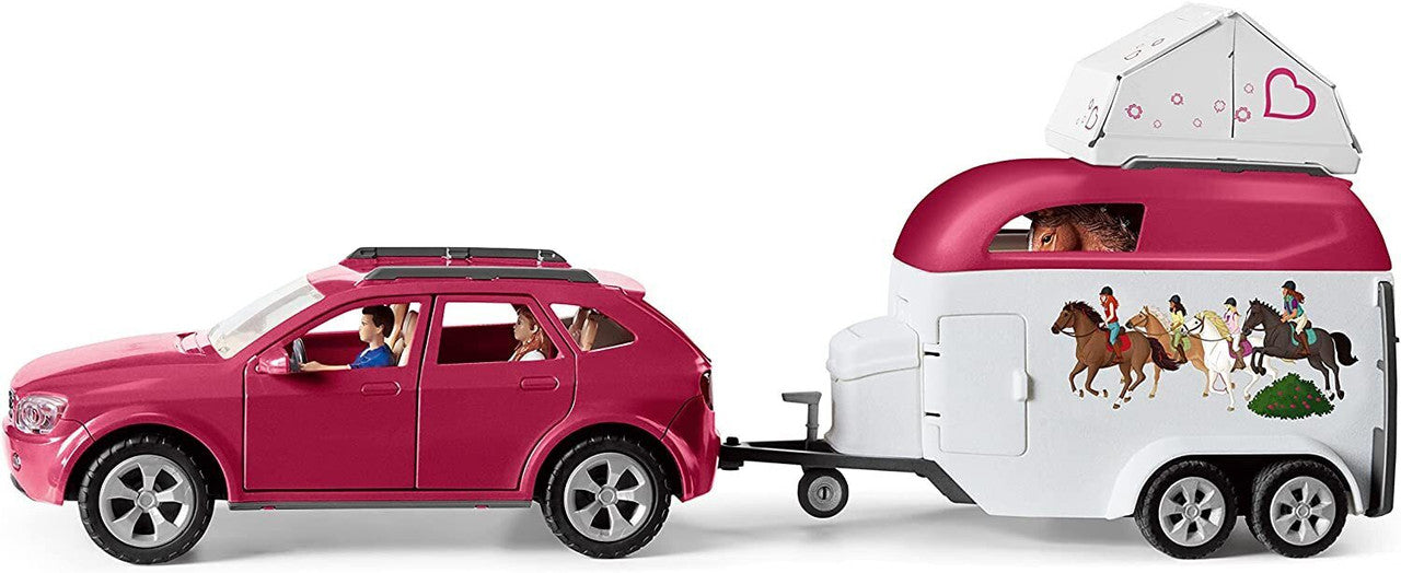 Schleich - Horse Adventures with Car and Trailer 42535
