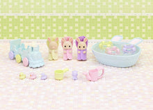 Sylvanian Families - Triplets Baby Bathtime Set