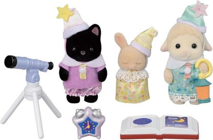 Sylvanian Families - Nursery Friends - Sleepover Party Trio