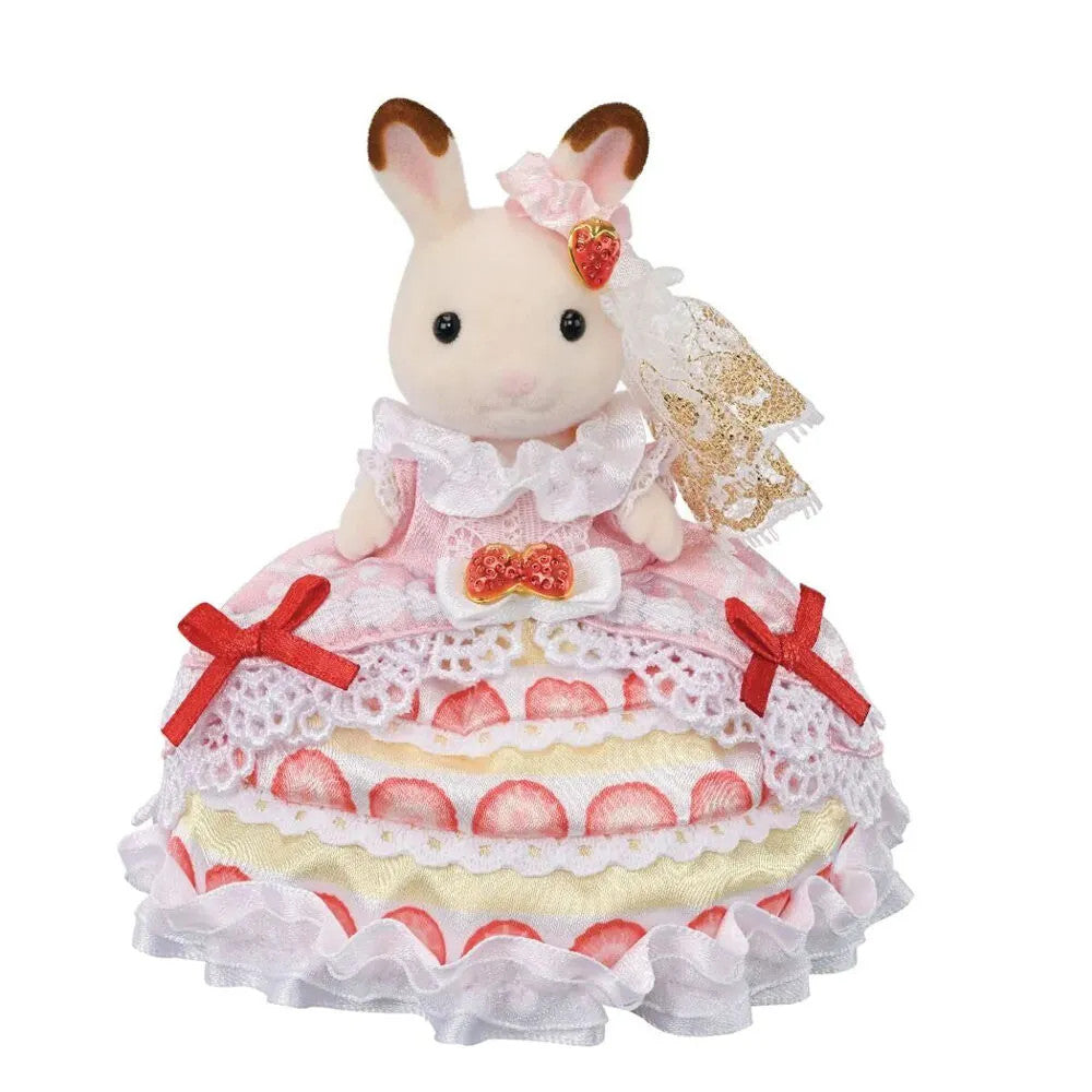 Sylvanian Families - Freya's Birthday - Strawberry Cake Dress