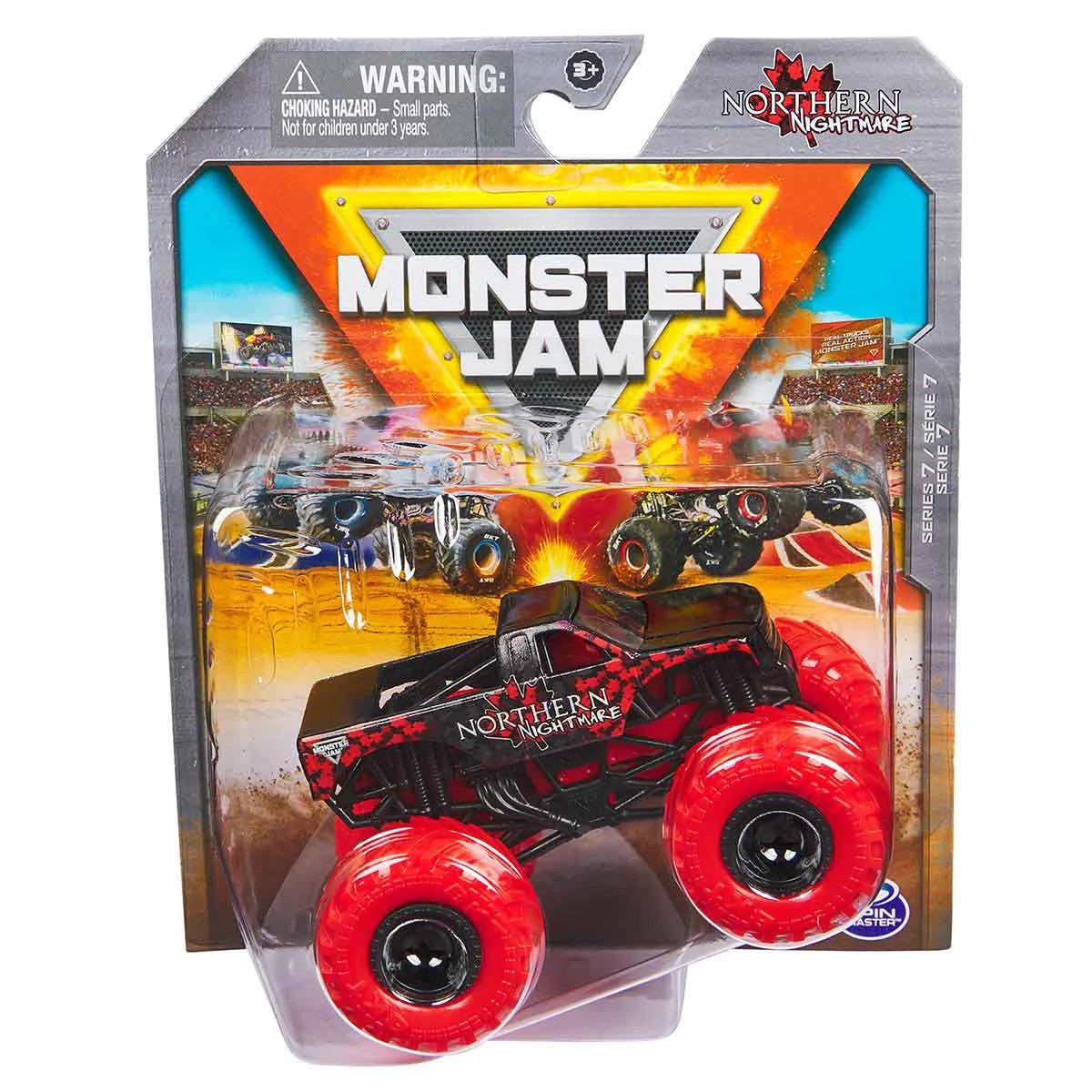 Monster Jam 1:64 Diecast Monster Trucks- Northern Nightmare (Series 07)