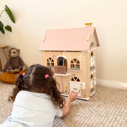 Speedy Monkey - Flower Cottage with Starter Furniture Set