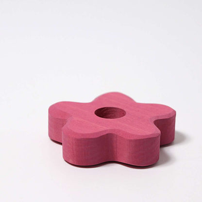 Grimm’s Pink Flower Candle Holder