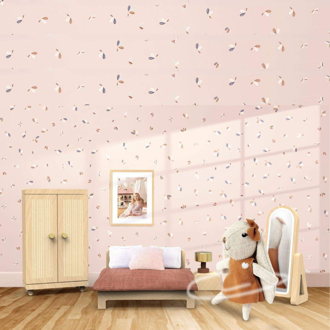 Speedy Monkey - Doll House Bedroom with Mother Bunny