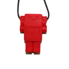 Jellystone Chewlery - Robot Pendant - Red