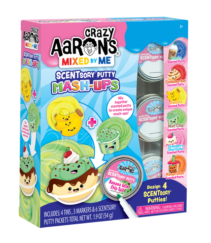 Crazy Aaron's  Thinking Putty - SCENTsory® Mash-Up - Mixed by Me Kit