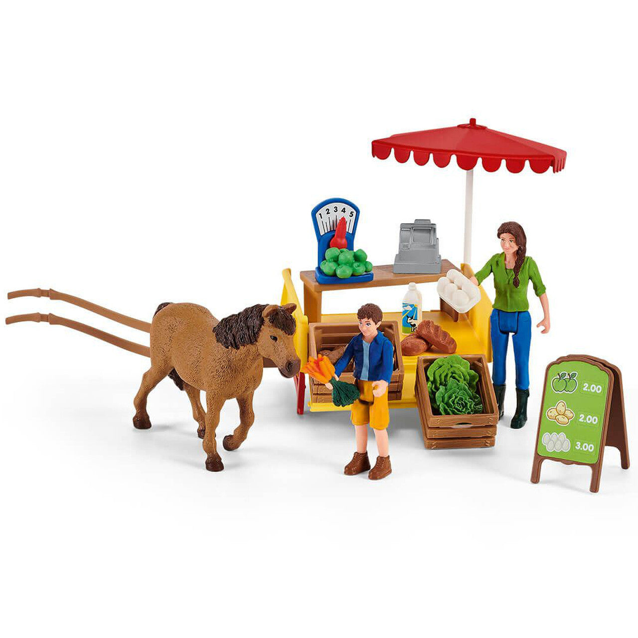 Schleich Farm World - Sunny Day Mobile Farm Stand | 42528