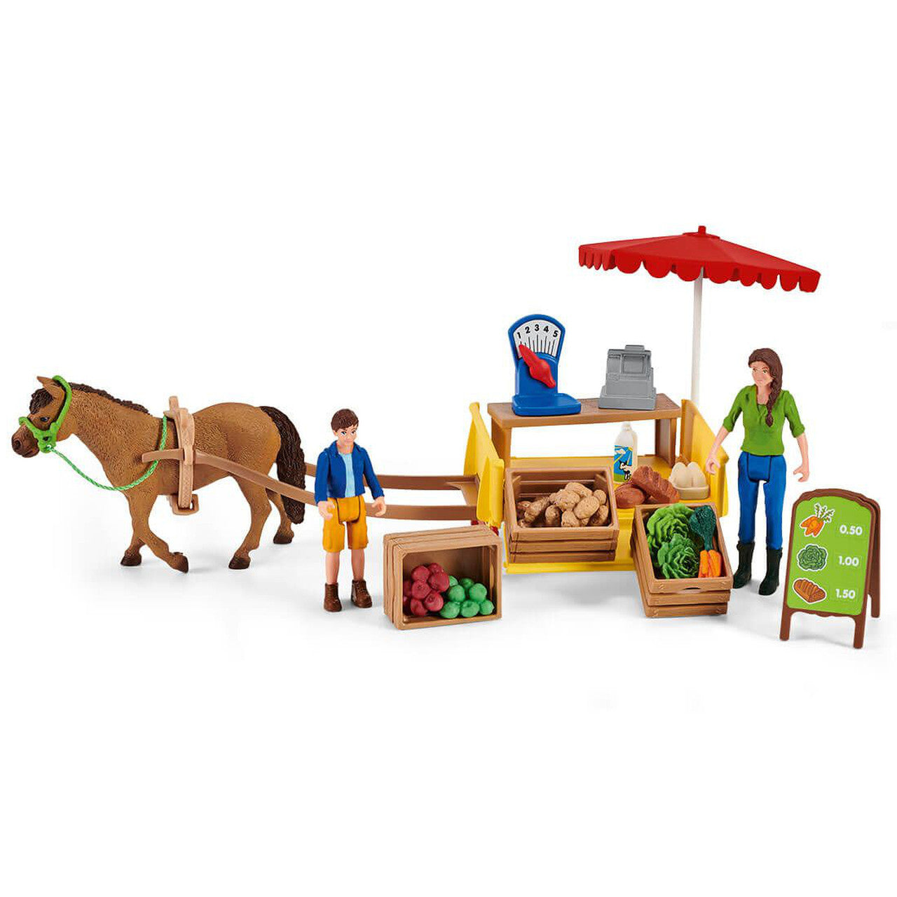 Schleich Farm World - Sunny Day Mobile Farm Stand | 42528