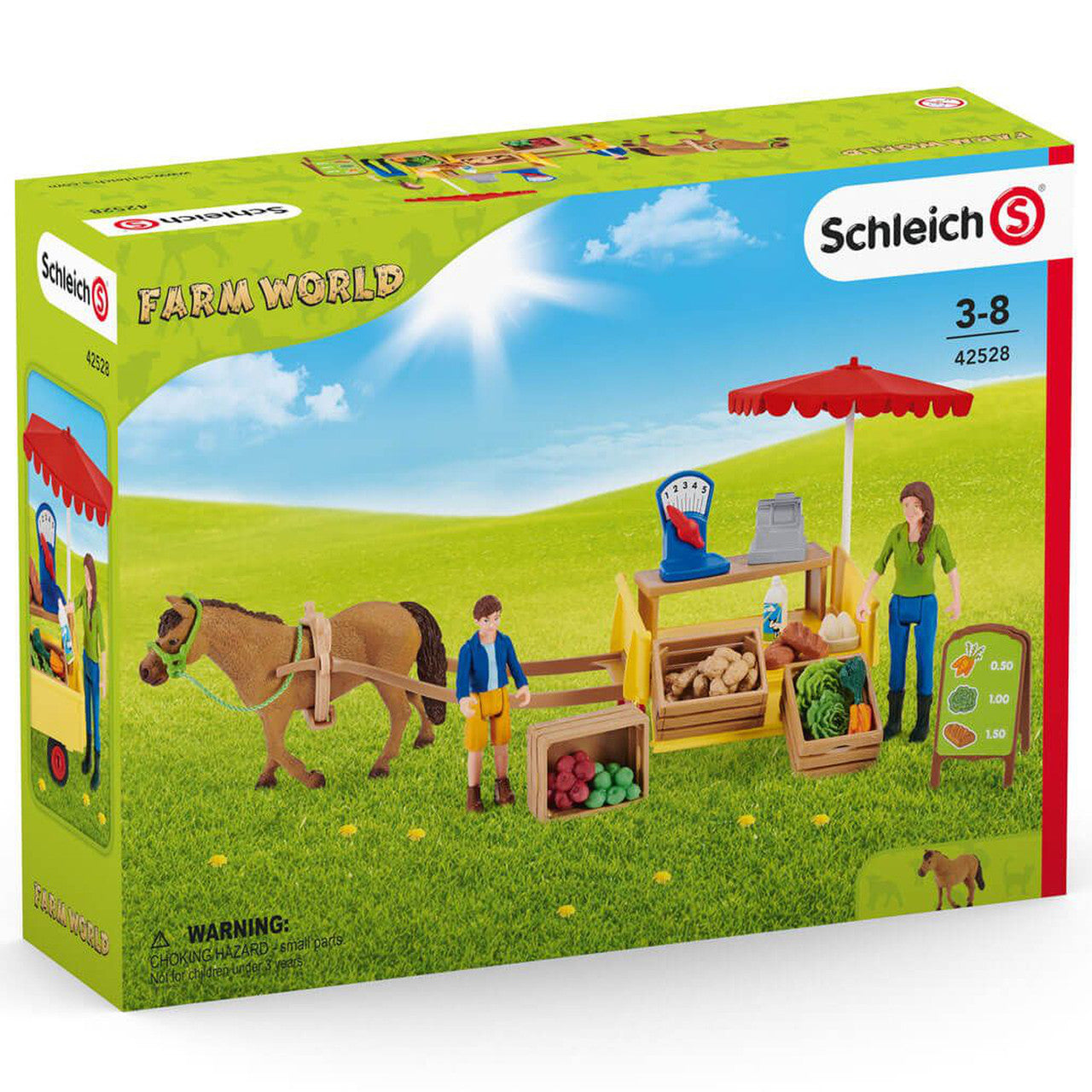 Schleich Farm World - Sunny Day Mobile Farm Stand | 42528